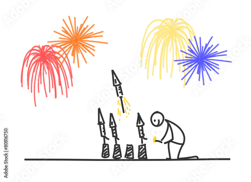 sm feuerwerk machen II