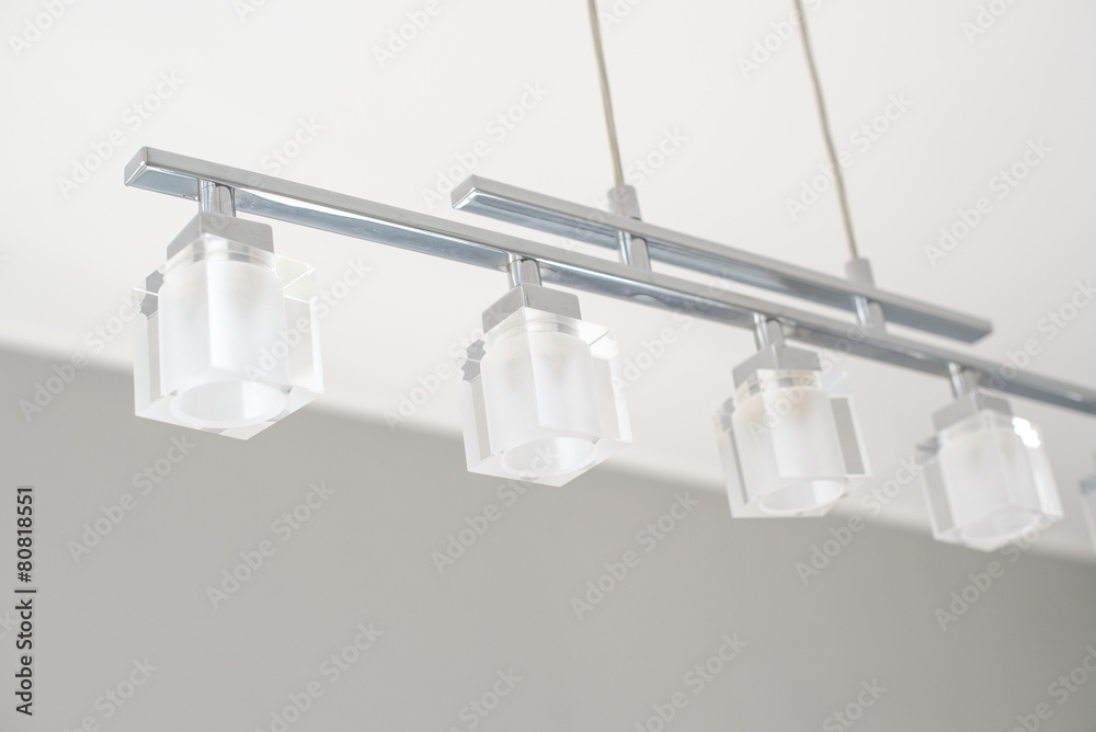 design chandelier with spot lights
