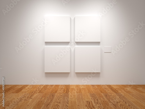 Four Blank Canvas