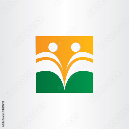 people walking icon design