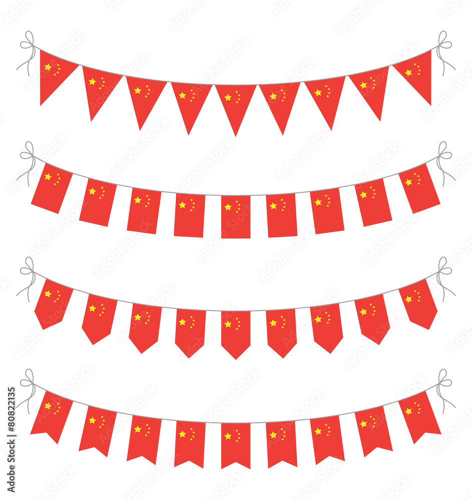 Obraz premium chinese bunting