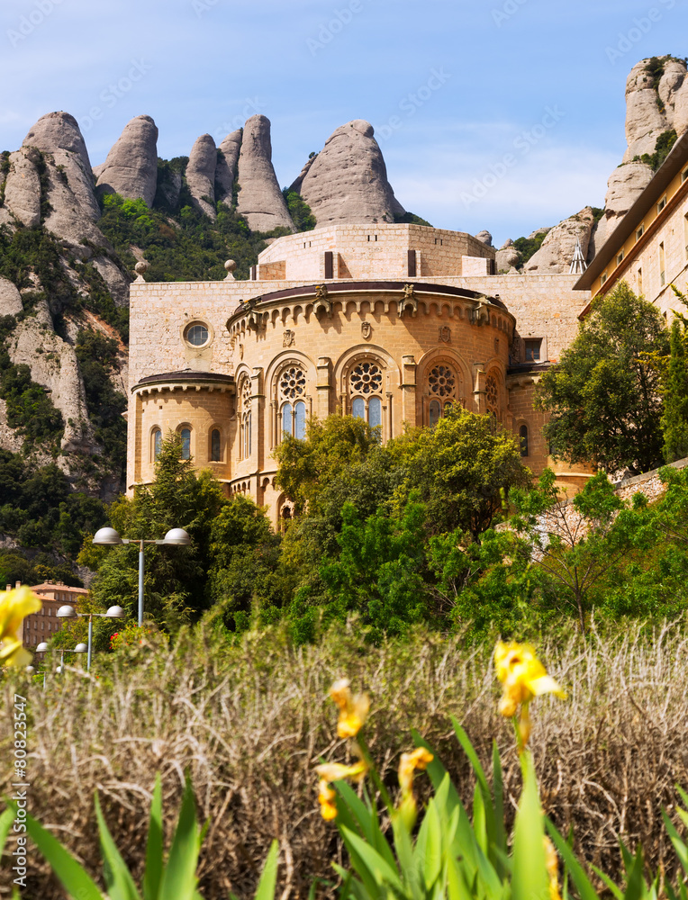 Obraz premium Santa Maria de Montserrat monastery