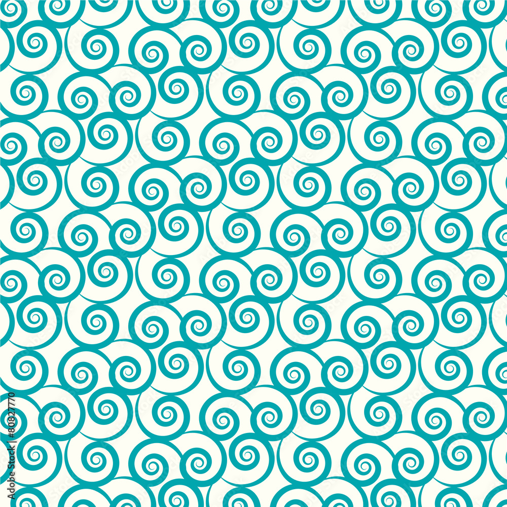 seamless pattern lines curve vector background