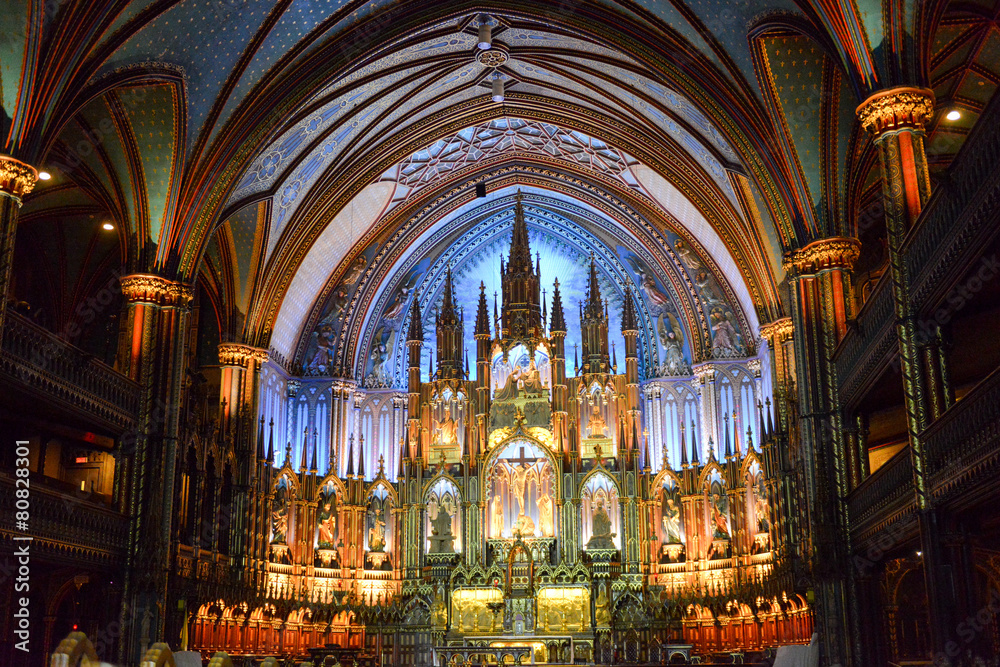 Notre Dame Basilica - Montreal, Canada