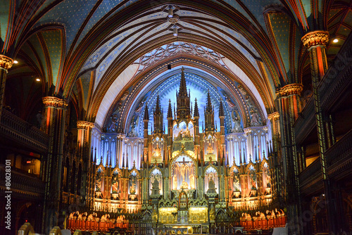 Notre Dame Basilica - Montreal, Canada © demerzel21