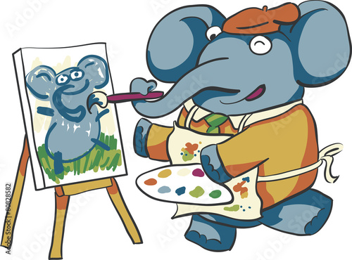 artist elephant