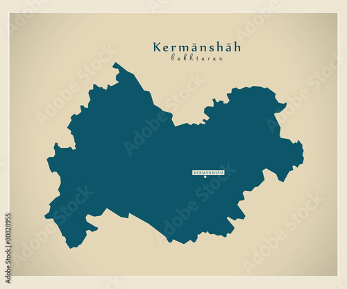 Modern Map - Bakhtaran IR