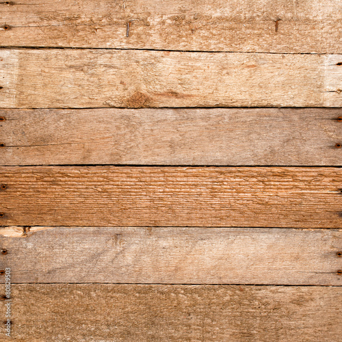 Vintage wooden wall