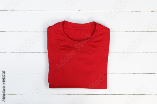 Red t-shirt