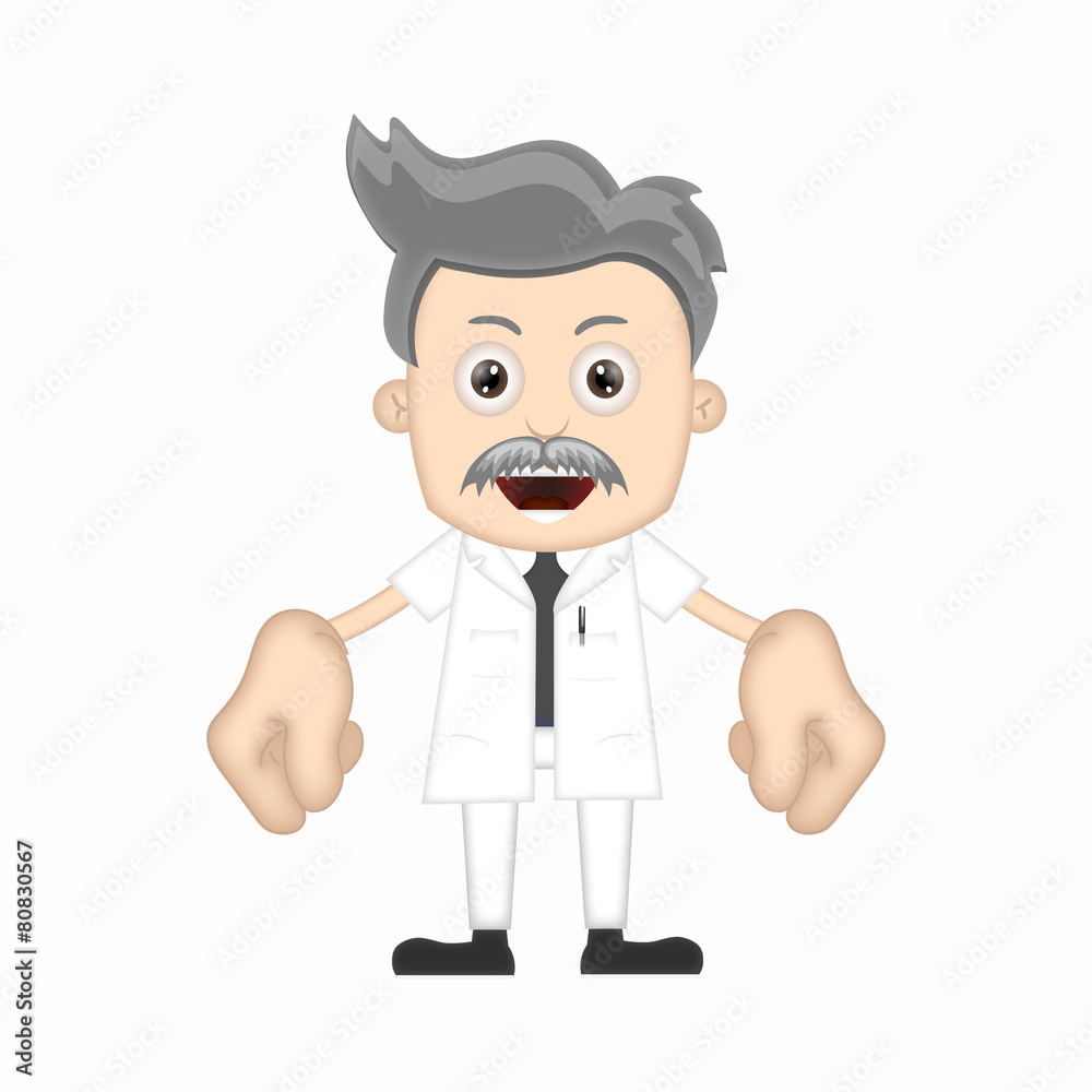 Ben Boy Funny happy scientist cartoon character comic expression Ben Boy Funny happy scientist cartoon character comic expression