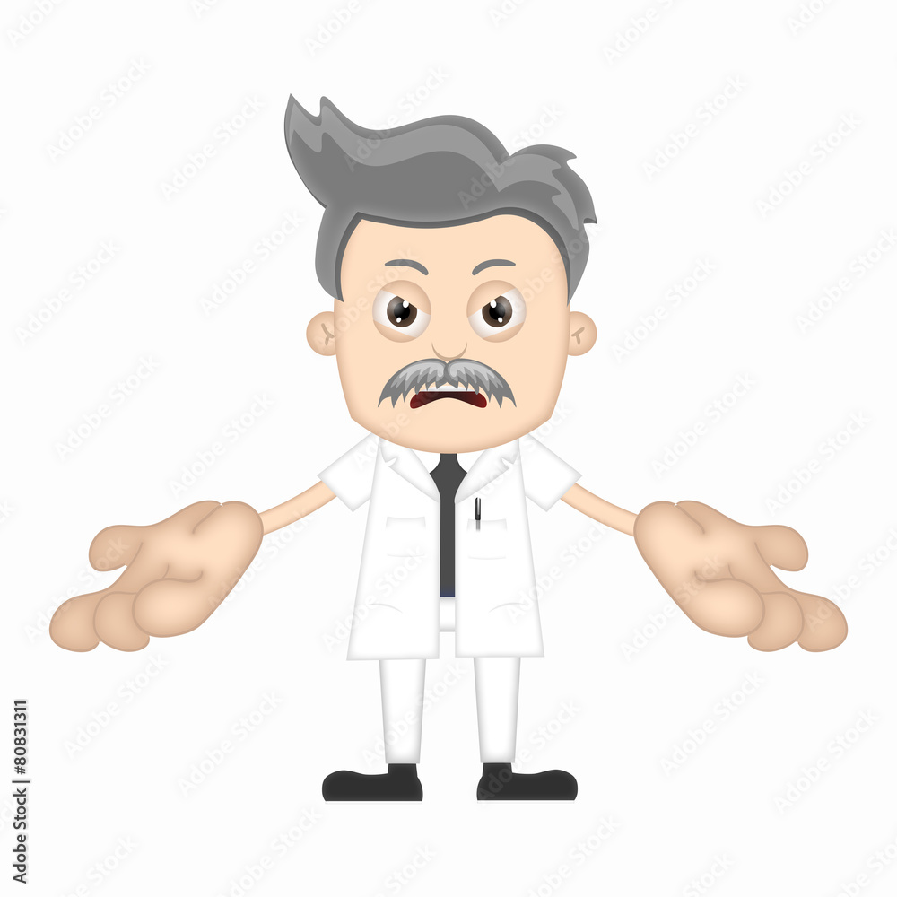 Ben Boy scientist angry cartoon character professor Ben Boy scientist angry cartoon character professor