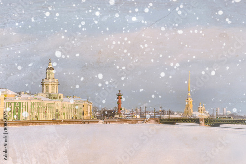 Зима в Санкт-Петербурге