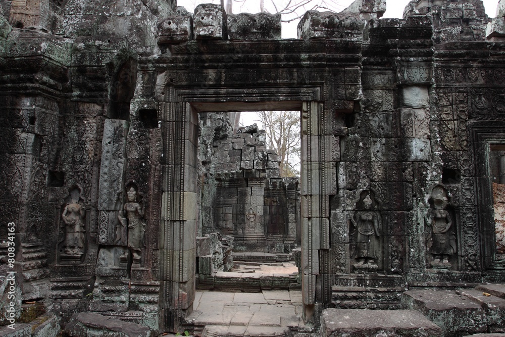 Banteay Kedi Temple in Angkor, Siem Reap, Cambodia