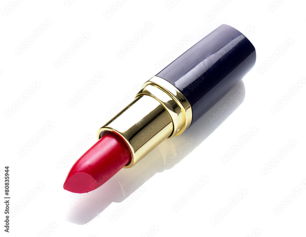red lipstick
