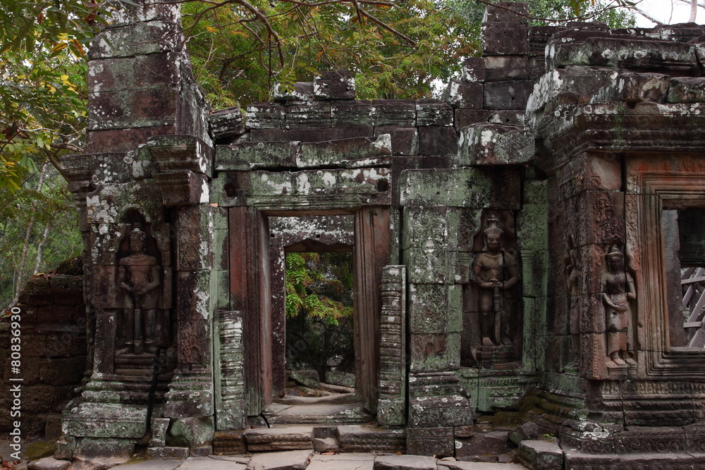 Banteay Kedi Temple in Angkor, Siem Reap, Cambodia Banteay Kedi Temple in Angkor, Siem Reap, Cambodia