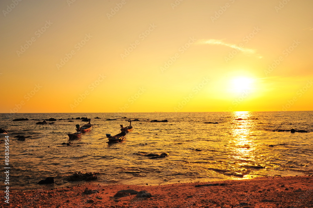 Sunset on the Beach