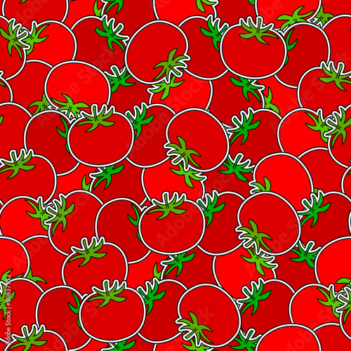tomatos seamless background