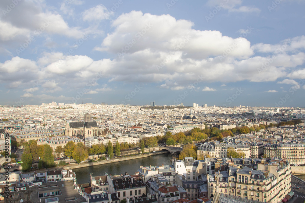 Paris, view of the city