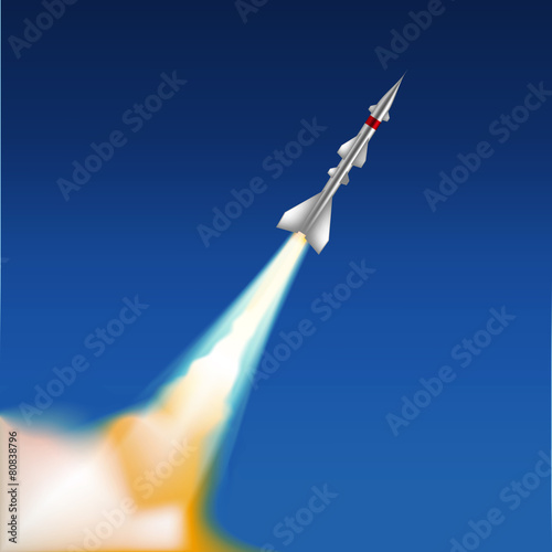 Flying rocket