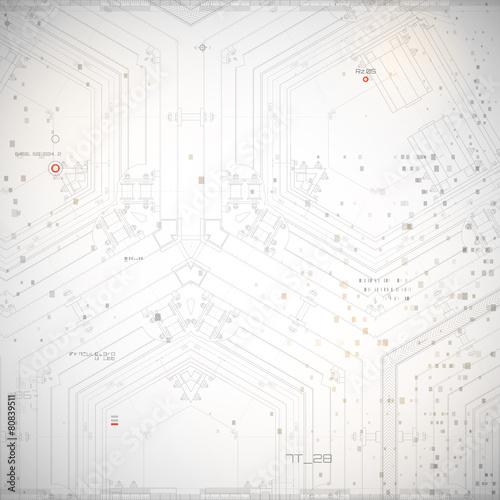 Abstract technology background