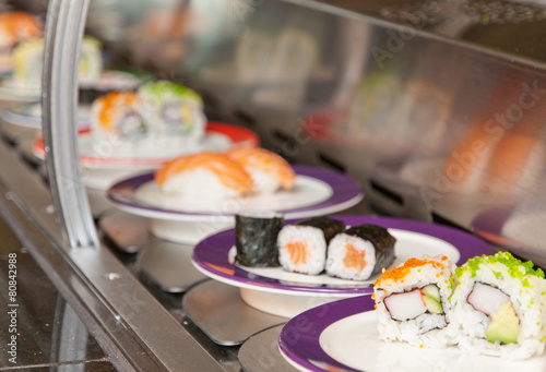 Buffet di sushi photo