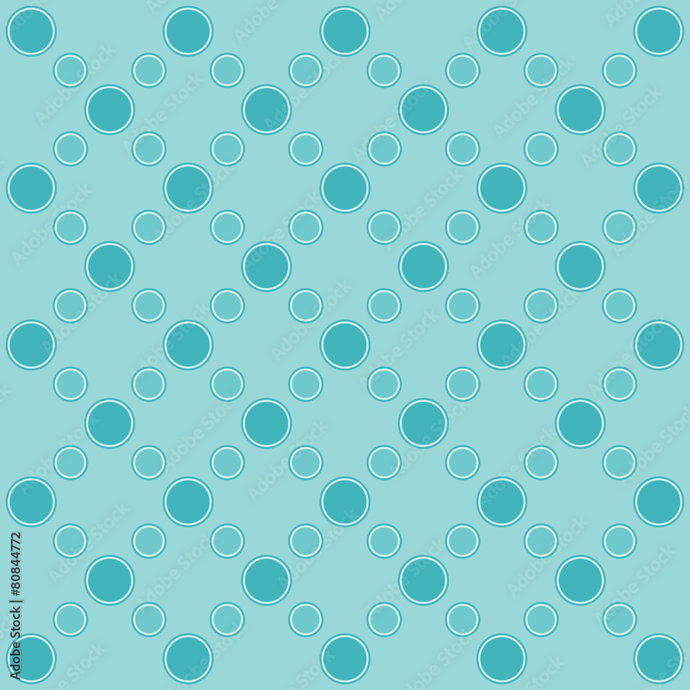 Bright background with abstract circles