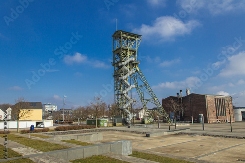 Mining tower as a memorial