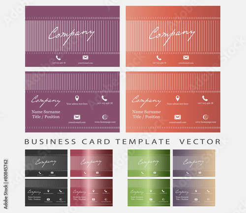 Visitenkarte Vorlage