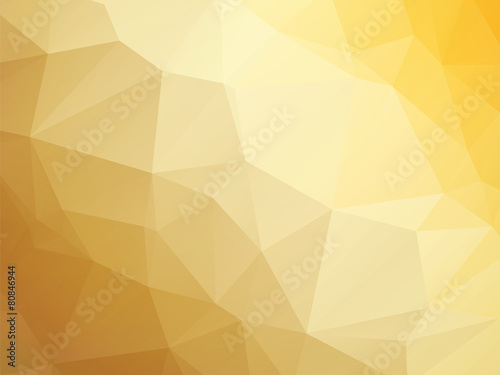 modern yellow brown white triangular background