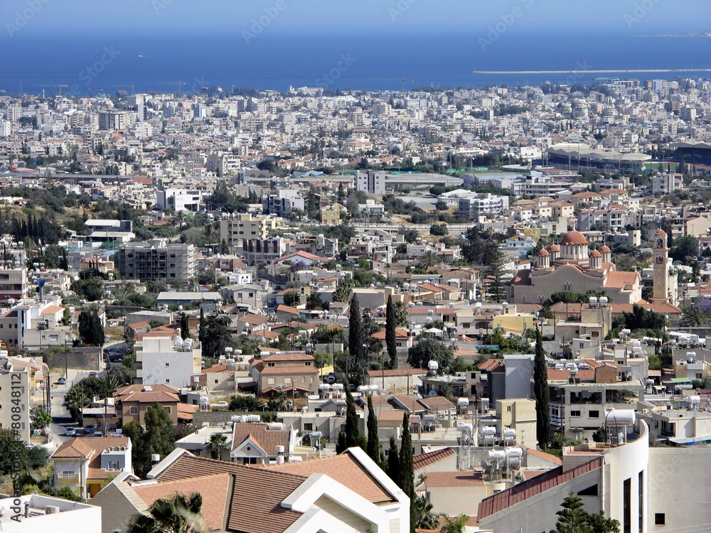 A general view of the city of Limassol, Cyprus