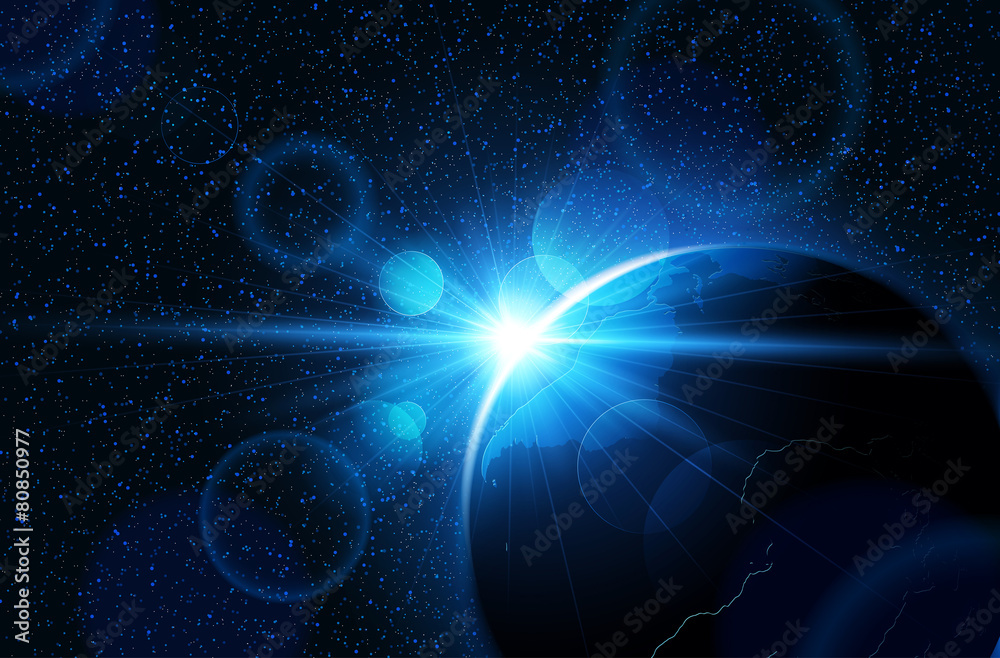 Obraz premium Planet earth. Vector