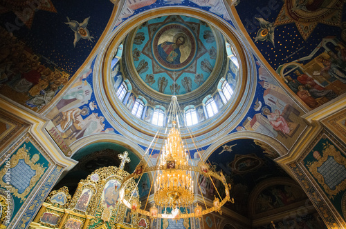 Interior of the Orthodox Church beautiful inside