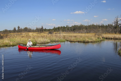 Canoeing in the Okefenokee Swamp -Georgia