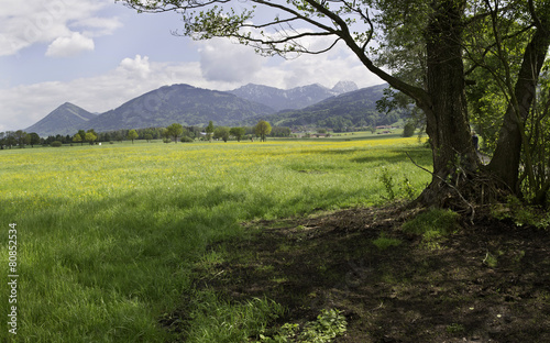 Bayrische Landschaft bei  Bad Feilnbach photo