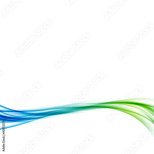 Smooth abstract bright fresh swoosh futuristic wave