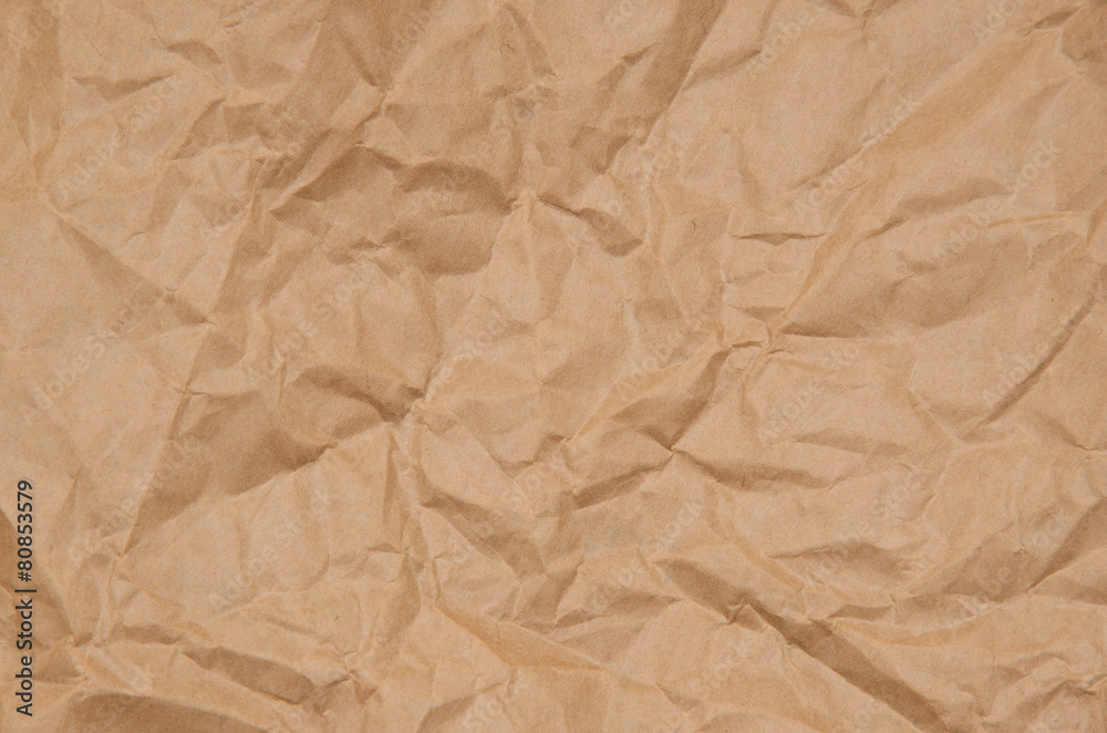 Crumpled paper for background usage Crumpled paper for background usage