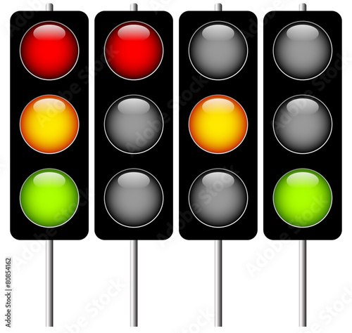 Traffic Lamp Set