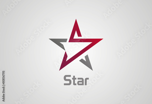 Star logo vector