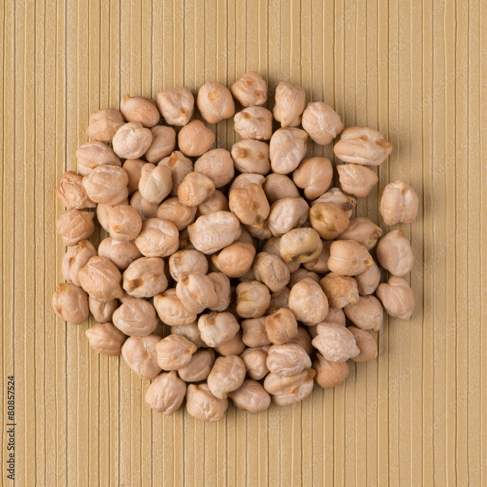 Circle of chickpeas Circle of chickpeas