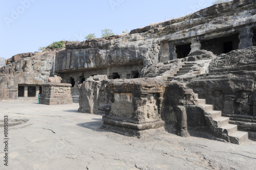 Ellora caves near Aurangabad in India