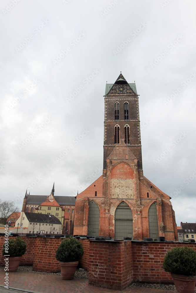 St. Marien Kirche in Wismar.