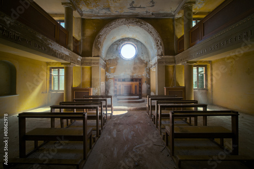 Forgotten church - Italy photo