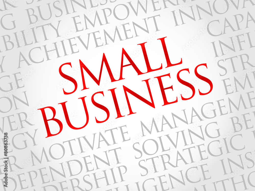 Small Business word cloud, business concept Small Business word cloud, business concept