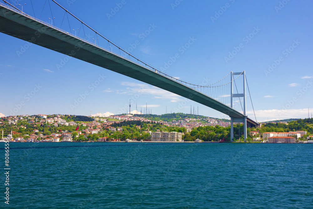 Bosphorus bridge, Istanbul, Turkey Bosphorus bridge, Istanbul, Turkey