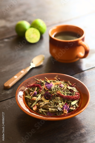 Horchata, a traditional Ecuadorian herbal tea