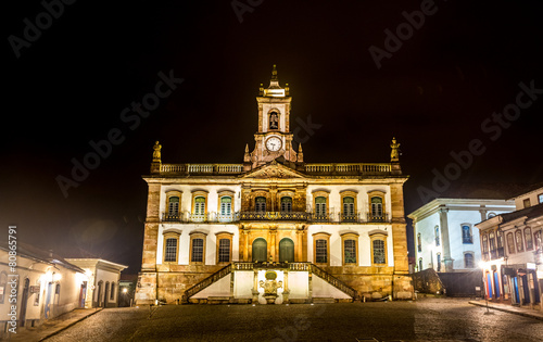 Museum of Betrayal,Tiradentes Square in Ouro Preto