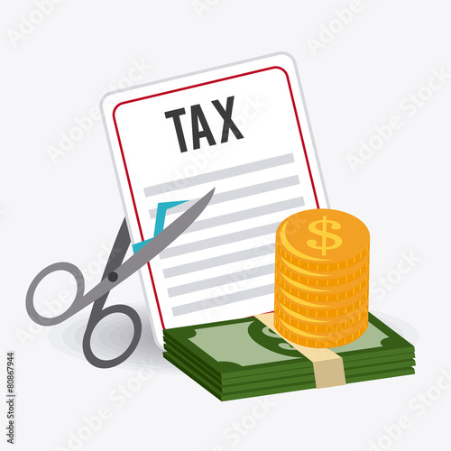 Taxes design.