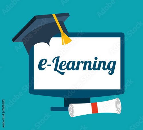 e-learning concept
