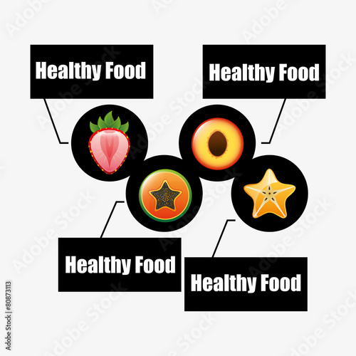 healthy food infographics photo