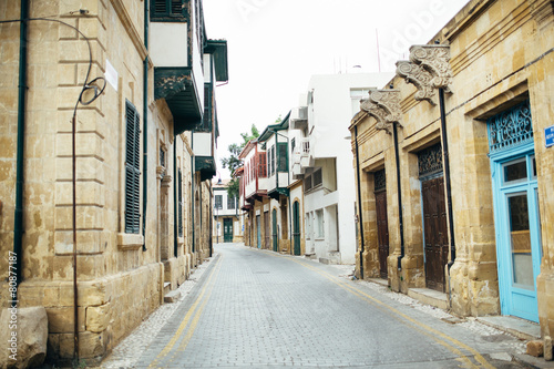 Street in the old town. Nicosia  Cyprus.